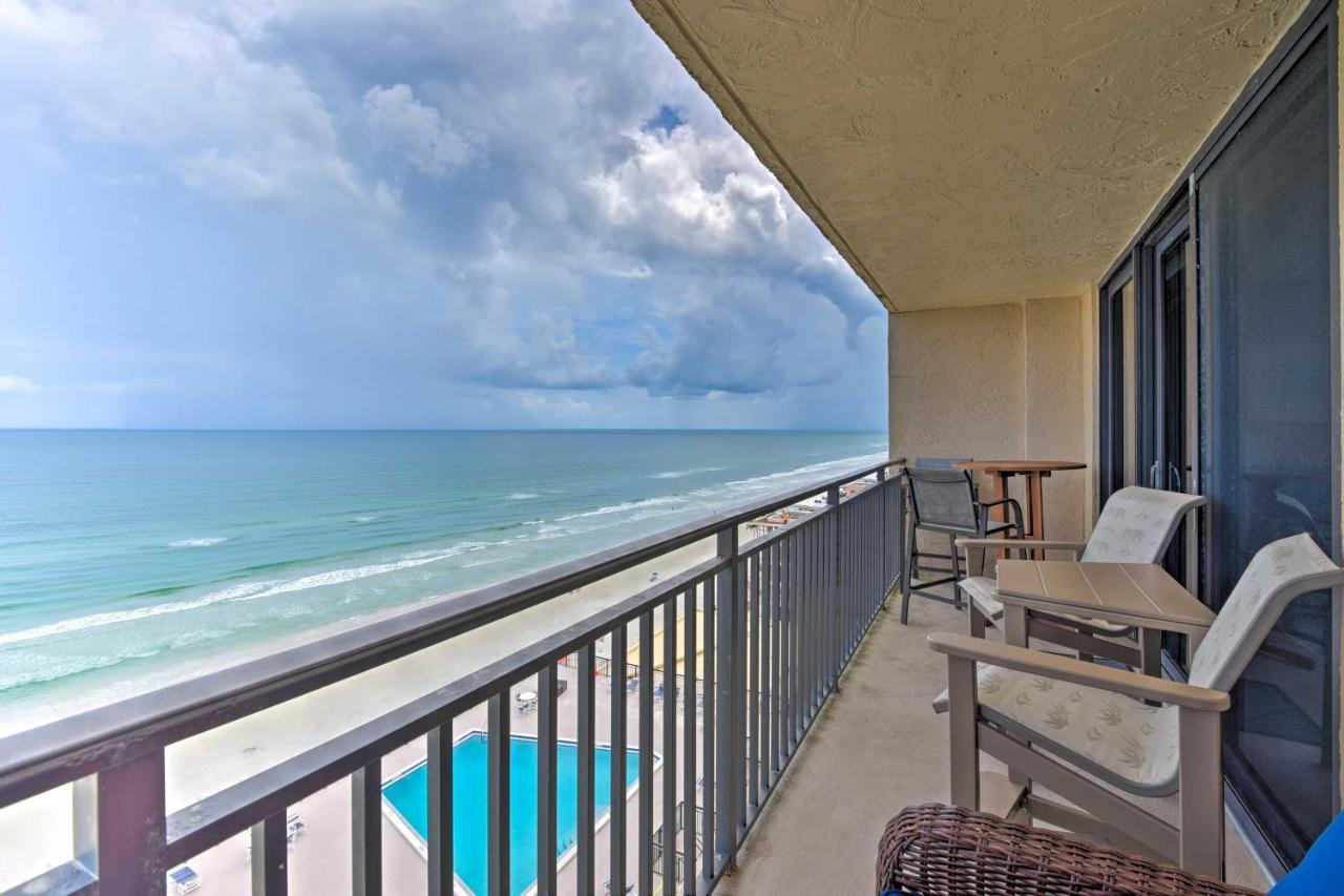 Beachfront Resort Condo With Panoramic Ocean Views! New Smyrna Beach Luaran gambar