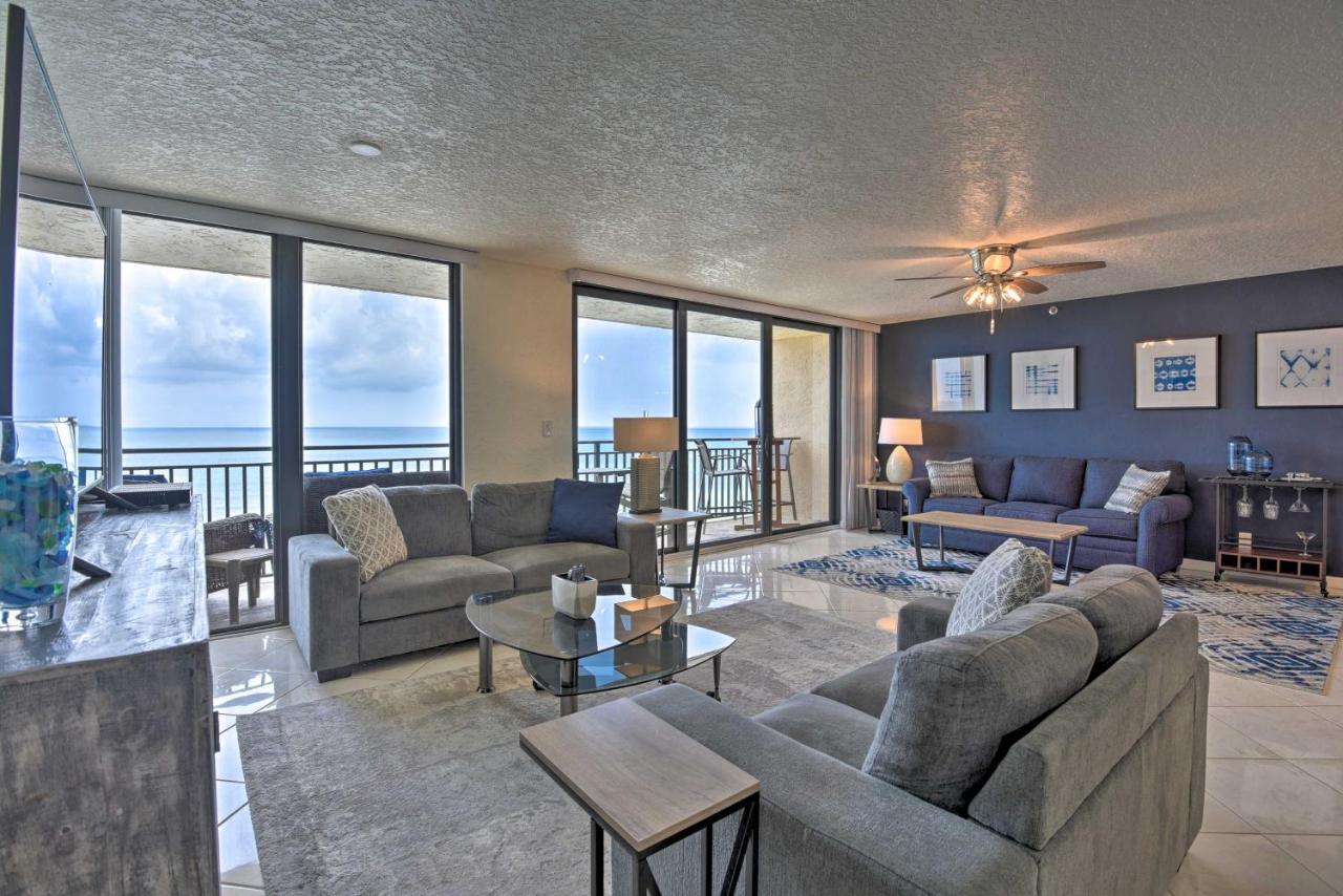 Beachfront Resort Condo With Panoramic Ocean Views! New Smyrna Beach Luaran gambar